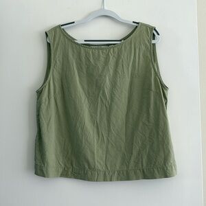 Uniqlo Linen Tank, size S